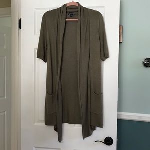 Long opened super soft sweater